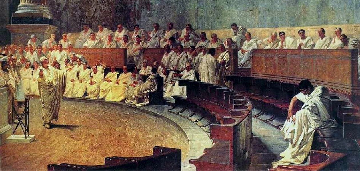 Cicero attacks Catiline